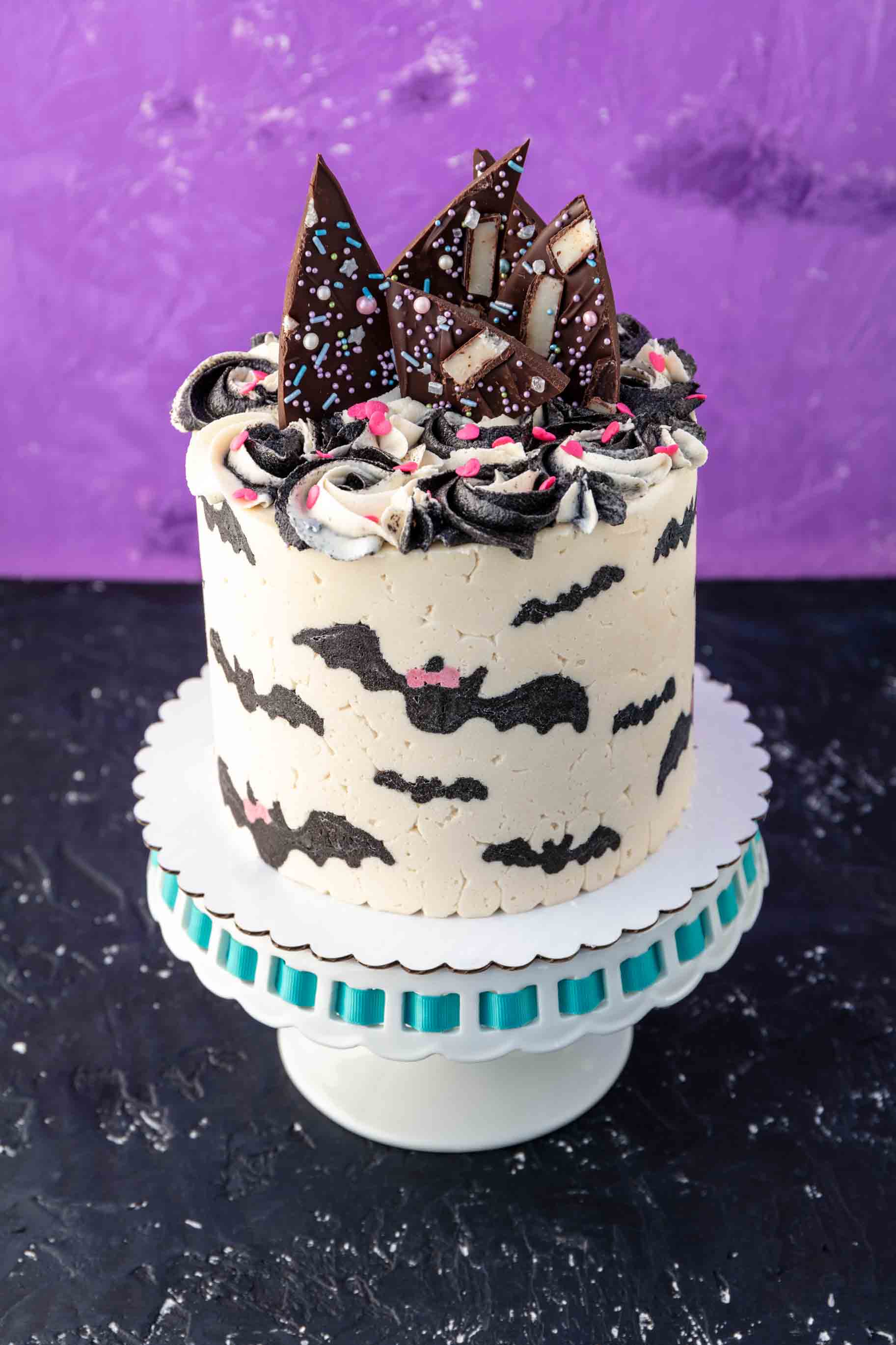 vegan chocolate mint cake