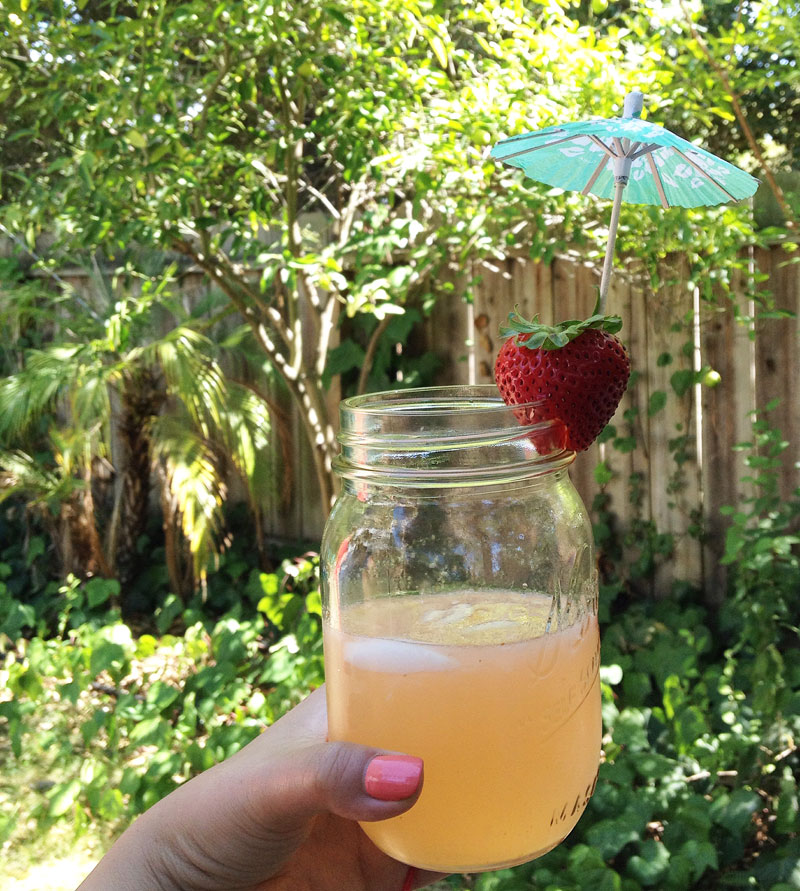 glass of sangria