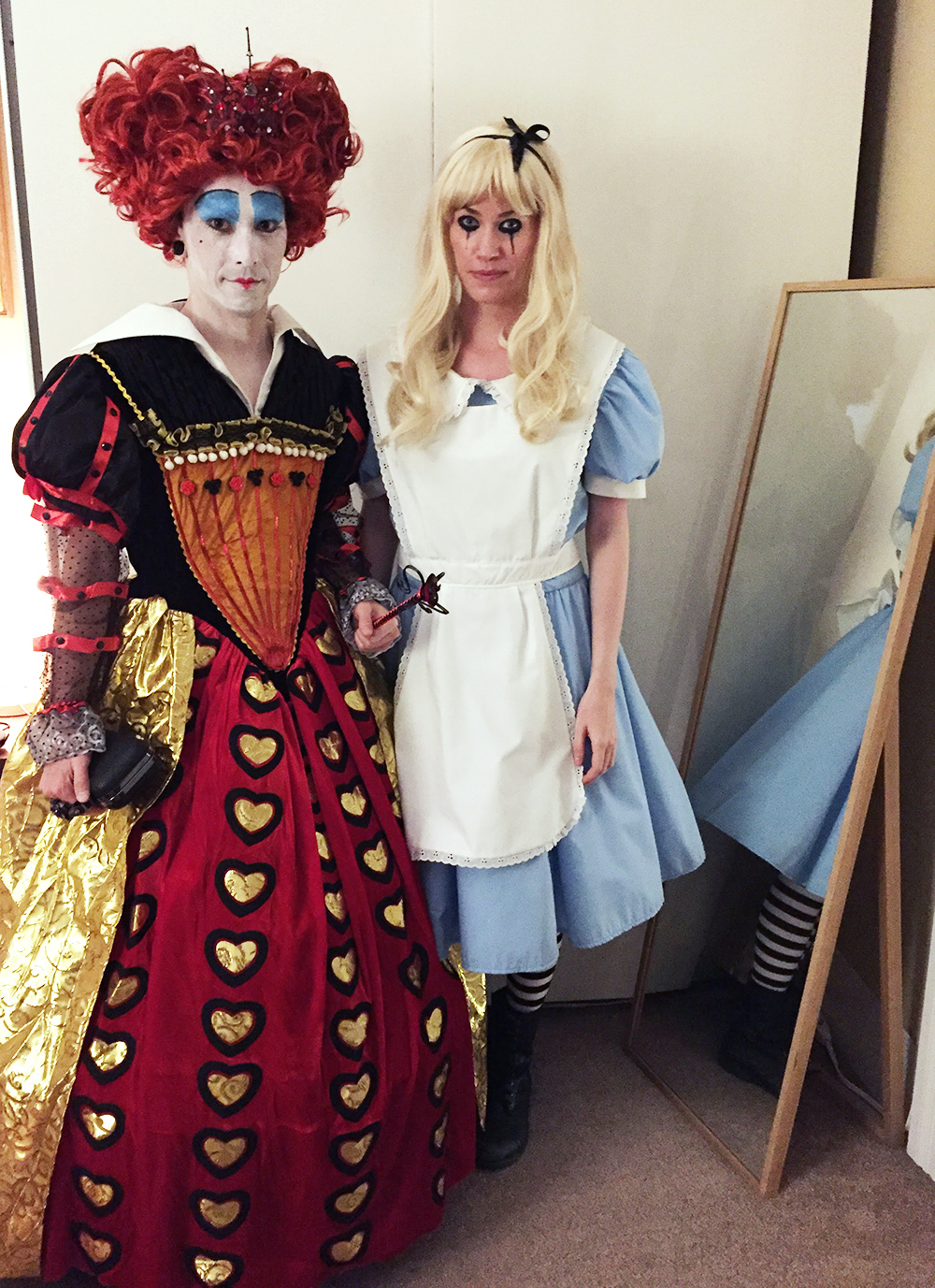 Zach as Queen of Hearts