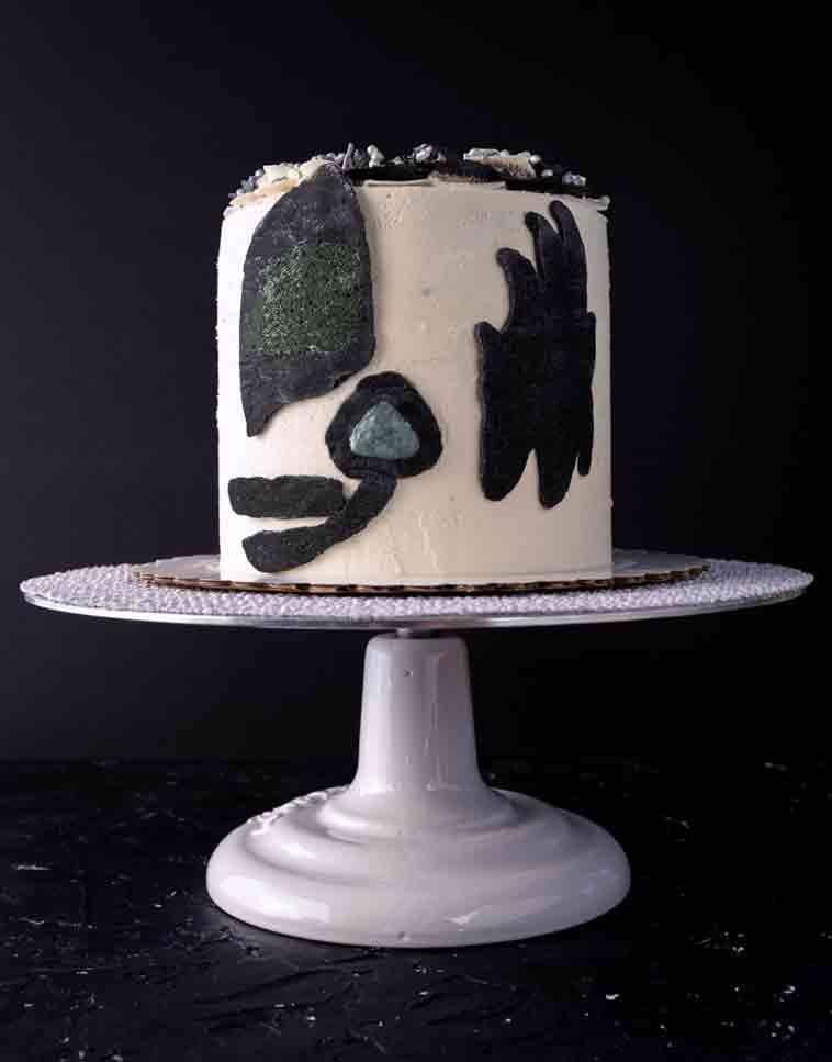 vegan KISS cake