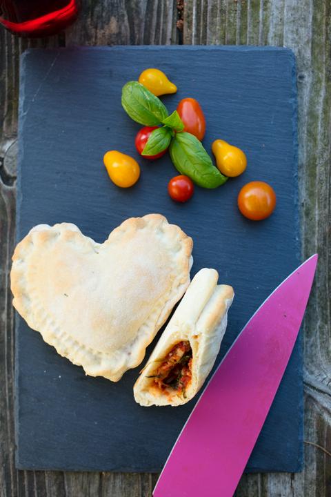 vegan pizza pockets