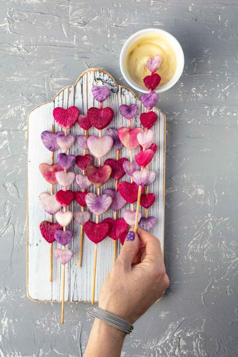 Radish wands