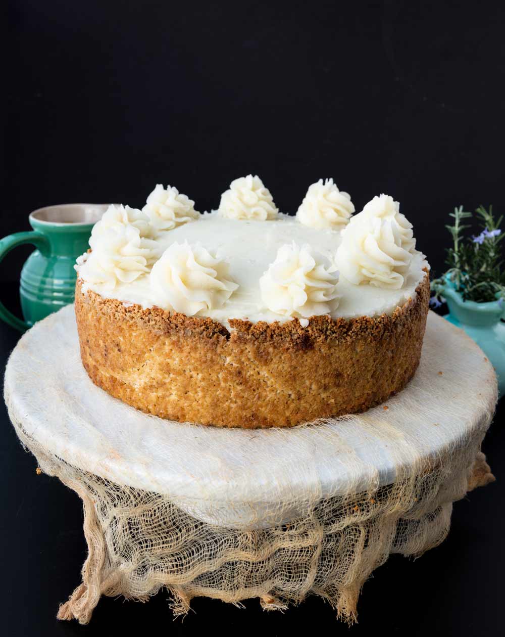 Vegan Thanksgiving Dinner Cake