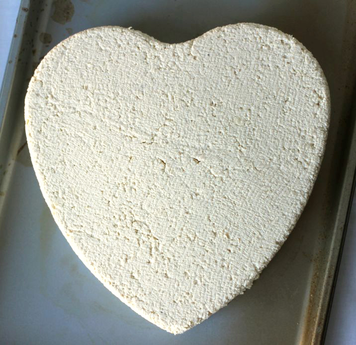 tofu turkey ready to be basted